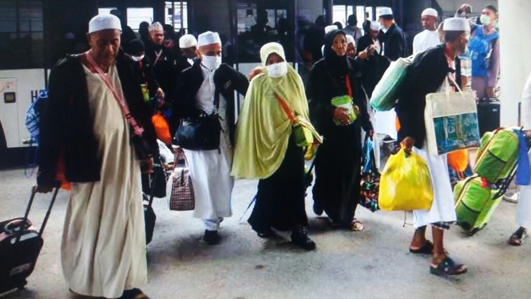 Jemaah Haji Thailand Mulai Tiba di Tanah Air